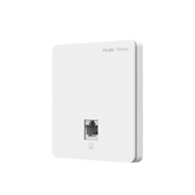 PUNTO DE ACCESO PARA PARED, 802.11AC WAVE 2, MIMO 2X2, 1.2 GBPS, PUERTO ADICIONAL FRONTAL 10/100 IDEAL PARA HABITACIONES-Redes WiFi-RUIJIE-Bsai Seguridad & Controles