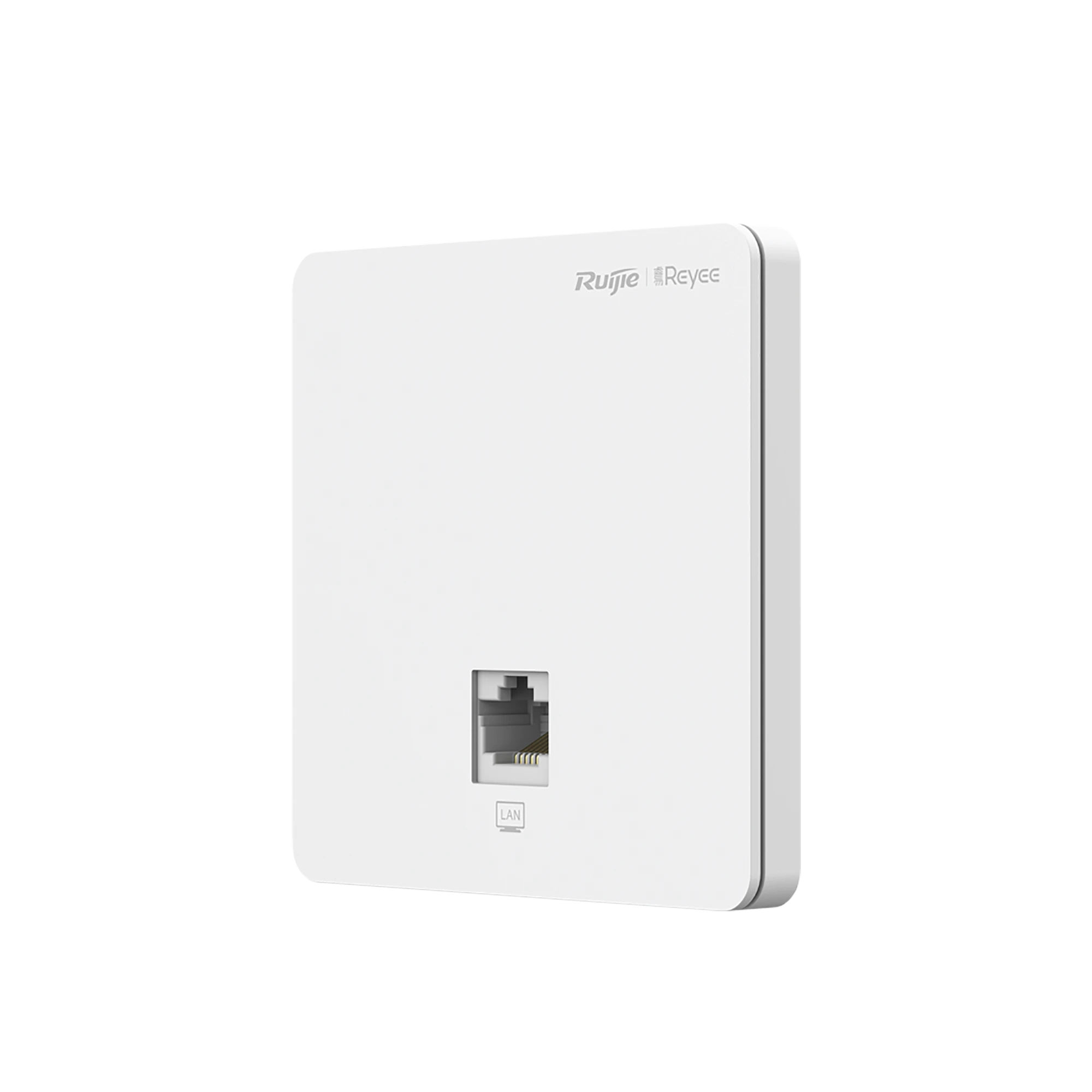 PUNTO DE ACCESO PARA PARED, 802.11AC WAVE 2, MIMO 2X2, 1.2 GBPS, PUERTO ADICIONAL FRONTAL 10/100 IDEAL PARA HABITACIONES-Redes WiFi-RUIJIE-Bsai Seguridad & Controles