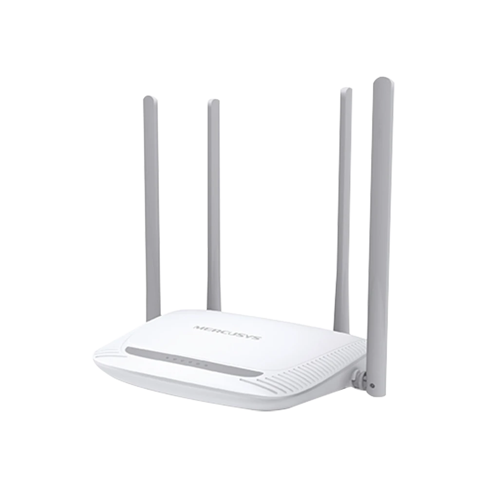 ROUTER INALÁMBRICO N 2.4 GHZ DE 300 MBPS 1 PUERTO WAN 10/100 MBPS 4 PUERTOS LAN 10/100 MBPS CON 4 ANTENAS DE 5 DBI-Redes WiFi-MERCUSYS-Bsai Seguridad & Controles