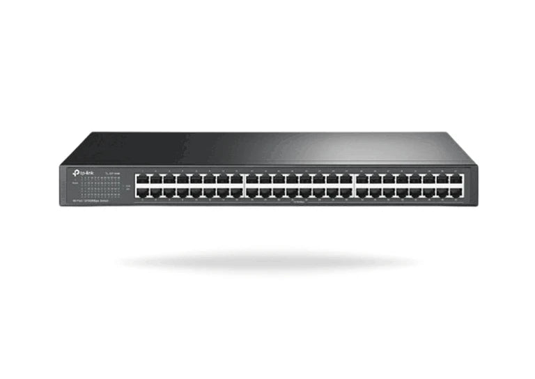 TP-LINK TL-SF1048 - SWITCH NO ADMINISTRABLE DE 48 PUERTOS 10/100 MBPS PARA MONTAJE EN RACK-Switches-TP-LINK-Bsai Seguridad & Controles