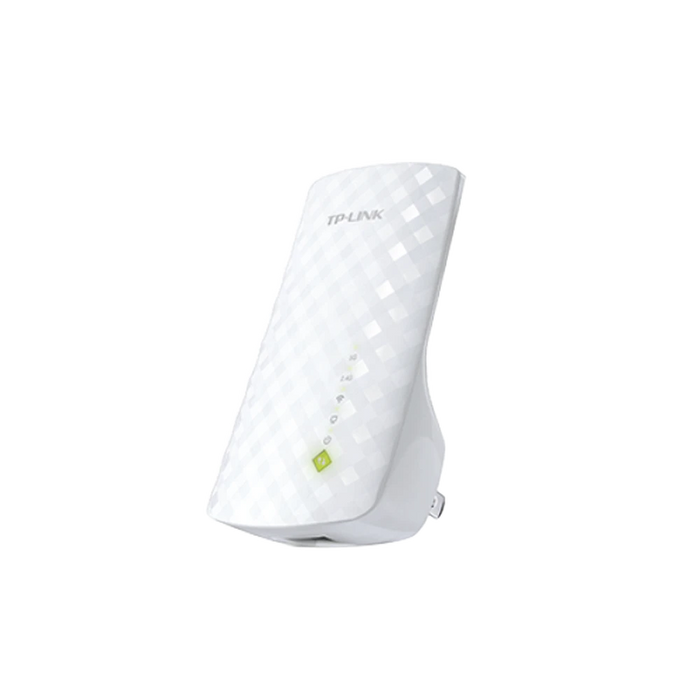 REPETIDOR / EXTENSOR DE COBERTURA WIFI AC, 750 MBPS, DOBLE BANDA 2.4 GHZ Y 5 GHZ, CON 1 PUERTO 10/100 MBPS-Redes WiFi-TP-LINK-RE200-Bsai Seguridad & Controles