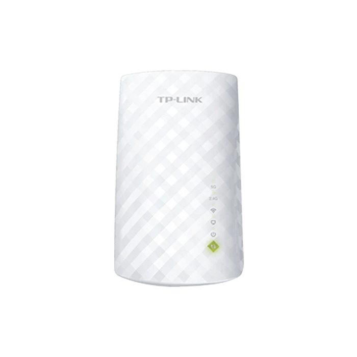 REPETIDOR / EXTENSOR DE COBERTURA WIFI AC, 750 MBPS, DOBLE BANDA 2.4 GHZ Y 5 GHZ, CON 1 PUERTO 10/100 MBPS-Redes WiFi-TP-LINK-RE200-Bsai Seguridad & Controles