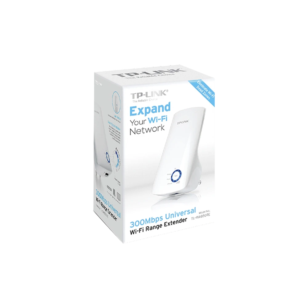 REPETIDOR / EXTENSOR DE COBERTURA WIFI N, 300 MBPS, 2.4 GHZ , CON 1 PUERTO 10/100 MBPS-Redes WiFi-TP-LINK-Bsai Seguridad & Controles