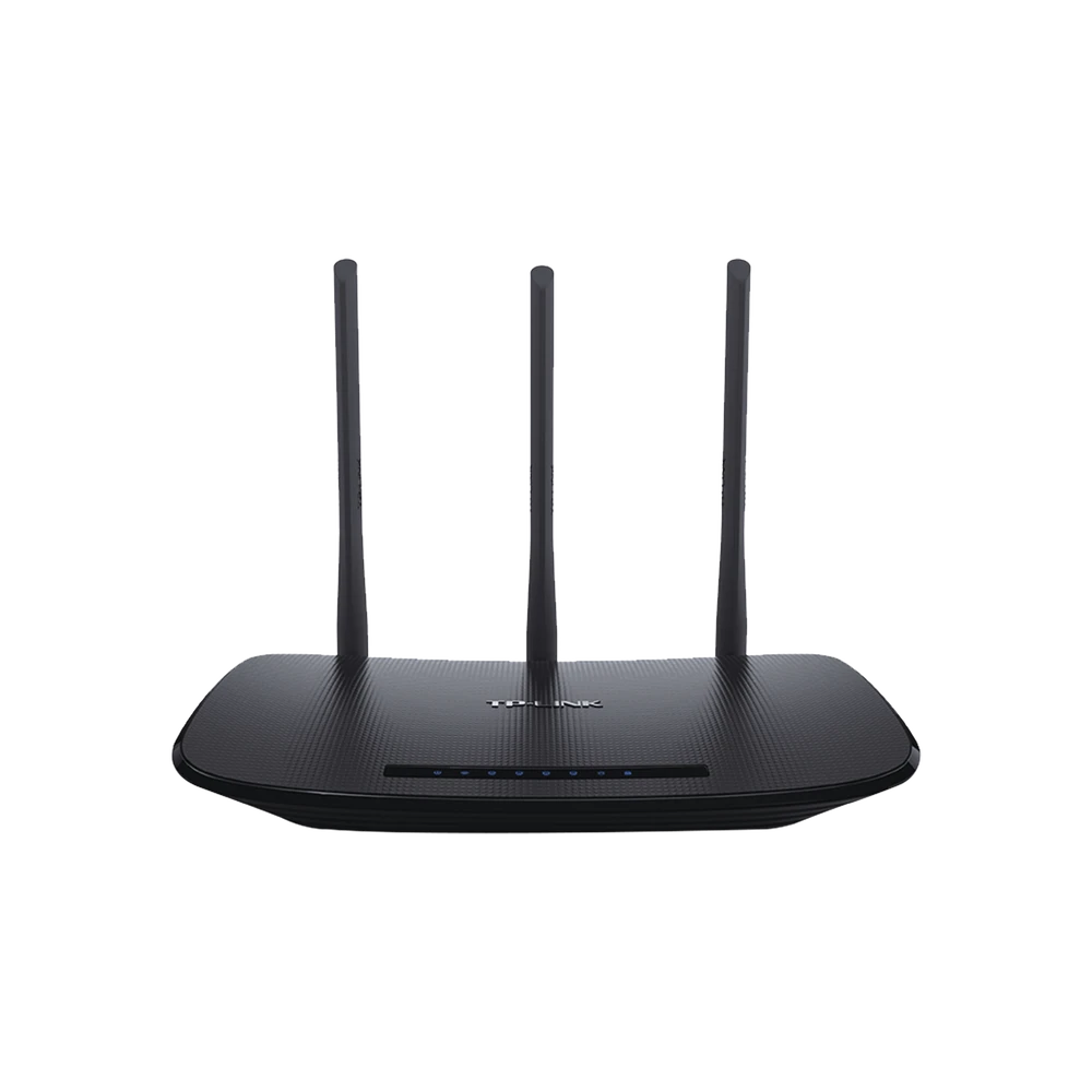 ROUTER INALÁMBRICO 2.4 GHZ, 450 MBPS, 3 ANTENAS EXTERNAS OMNIDIRECCIONAL 5 DBI, 4 PUERTOS LAN 10/100 MBPS, 1 PUERTO WAN 10/100 MBPS-Redes WiFi-TP-LINK-Bsai Seguridad & Controles