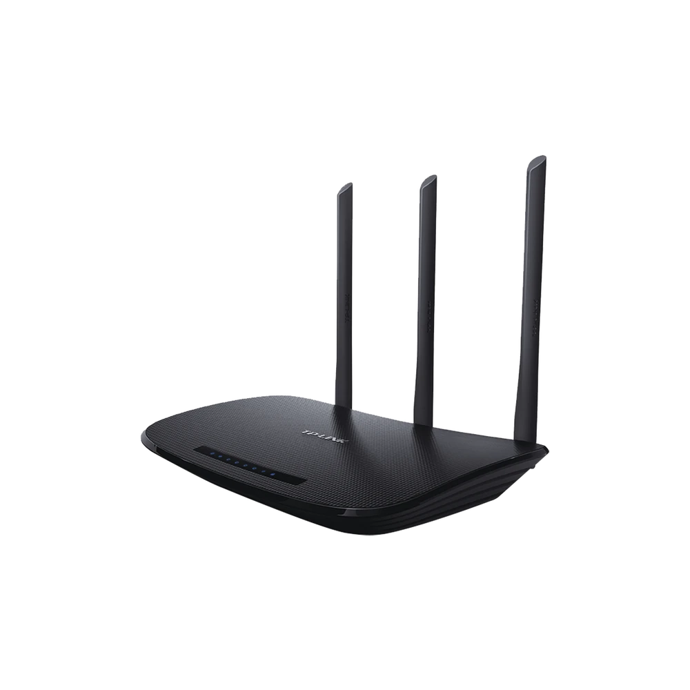 ROUTER INALÁMBRICO 2.4 GHZ, 450 MBPS, 3 ANTENAS EXTERNAS OMNIDIRECCIONAL 5 DBI, 4 PUERTOS LAN 10/100 MBPS, 1 PUERTO WAN 10/100 MBPS-Redes WiFi-TP-LINK-Bsai Seguridad & Controles