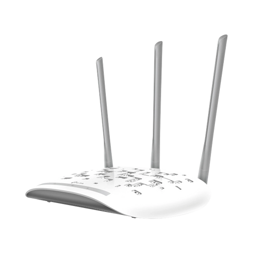 PUNTO DE ACCESO / REPETIDOR WI-FI, 2.4 GHZ, 450 MBPS, 3 ANTENAS EXTERNAS OMNIDIRECCIONAL, 1 PUERTO WAN 10/100 MBPS-Redes WiFi-TP-LINK-TL-WA901N-Bsai Seguridad & Controles