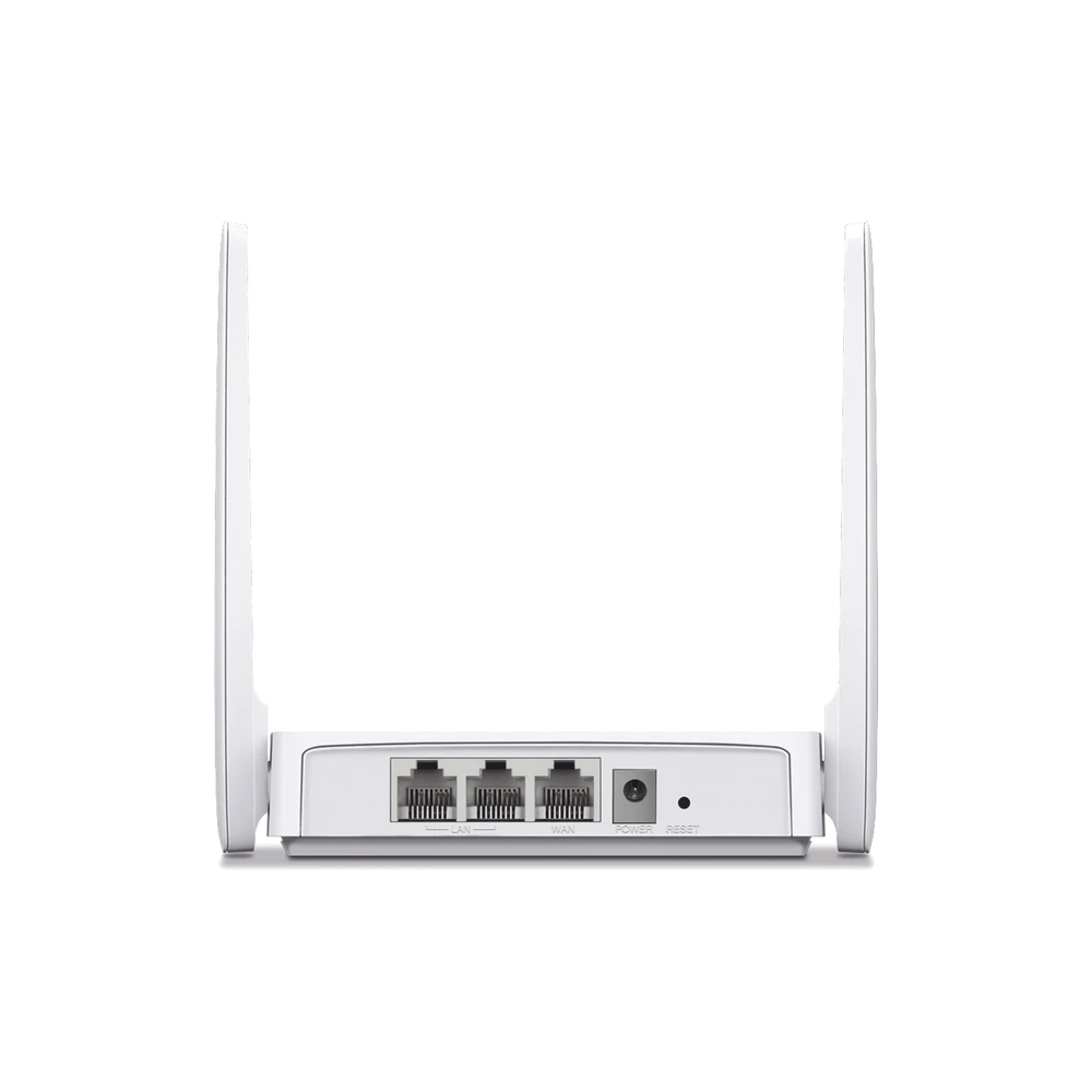 ROUTER INALÁMBRICO WISP N 2.4 GHZ DE 300 MBPS 1 PUERTO WAN 10/100 MBPS 2 PUERTOS LAN 10/100 MBPS VERSIÓN CON 2 ANTENAS DE 5 DBI-Redes WiFi-MERCUSYS-Bsai Seguridad & Controles