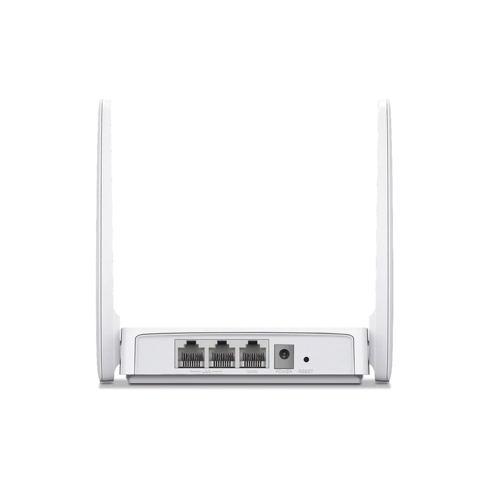 ROUTER INALÁMBRICO WISP N 2.4 GHZ DE 300 MBPS 1 PUERTO WAN 10/100 MBPS 2 PUERTOS LAN 10/100 MBPS VERSIÓN CON 2 ANTENAS DE 5 DBI-Redes WiFi-Mercusys-Bsai Seguridad & Controles