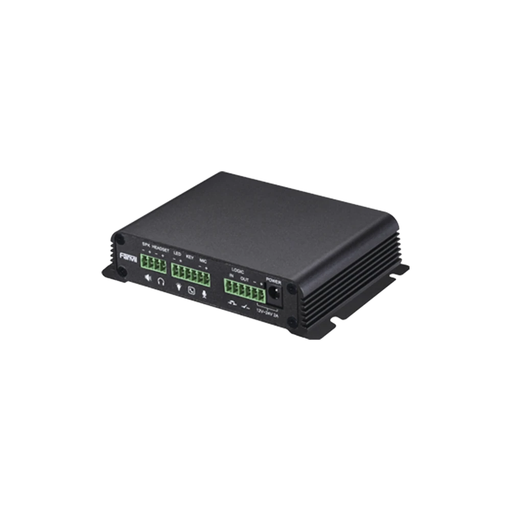 GATEWAY PAGING Y VÍDEO INTERCOMUNICADOR SIP 1 PUERTO 10/100 MBPS, 1 PUERTO PARA CONECTAR CÁMARA, AMPLIFICADOR INTEGRADO DE HASTA 30 W-Porteros-FANVIL-Bsai Seguridad & Controles