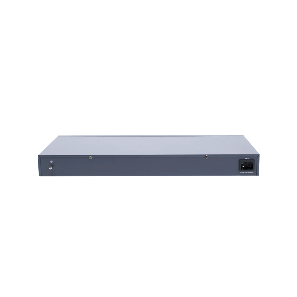 SWITCH MONITOREABLE DE 24 PUERTOS POE+ (HASTA 250 M), 10/100 MBPS, 2 PUERTOS RJ45 + 2 SFP (COMBO), 370 WATTS, CONEXIÓN REMOTA DESDE HIK-PROCONNECT-Inyectores PoE-HIKVISION-Bsai Seguridad & Controles
