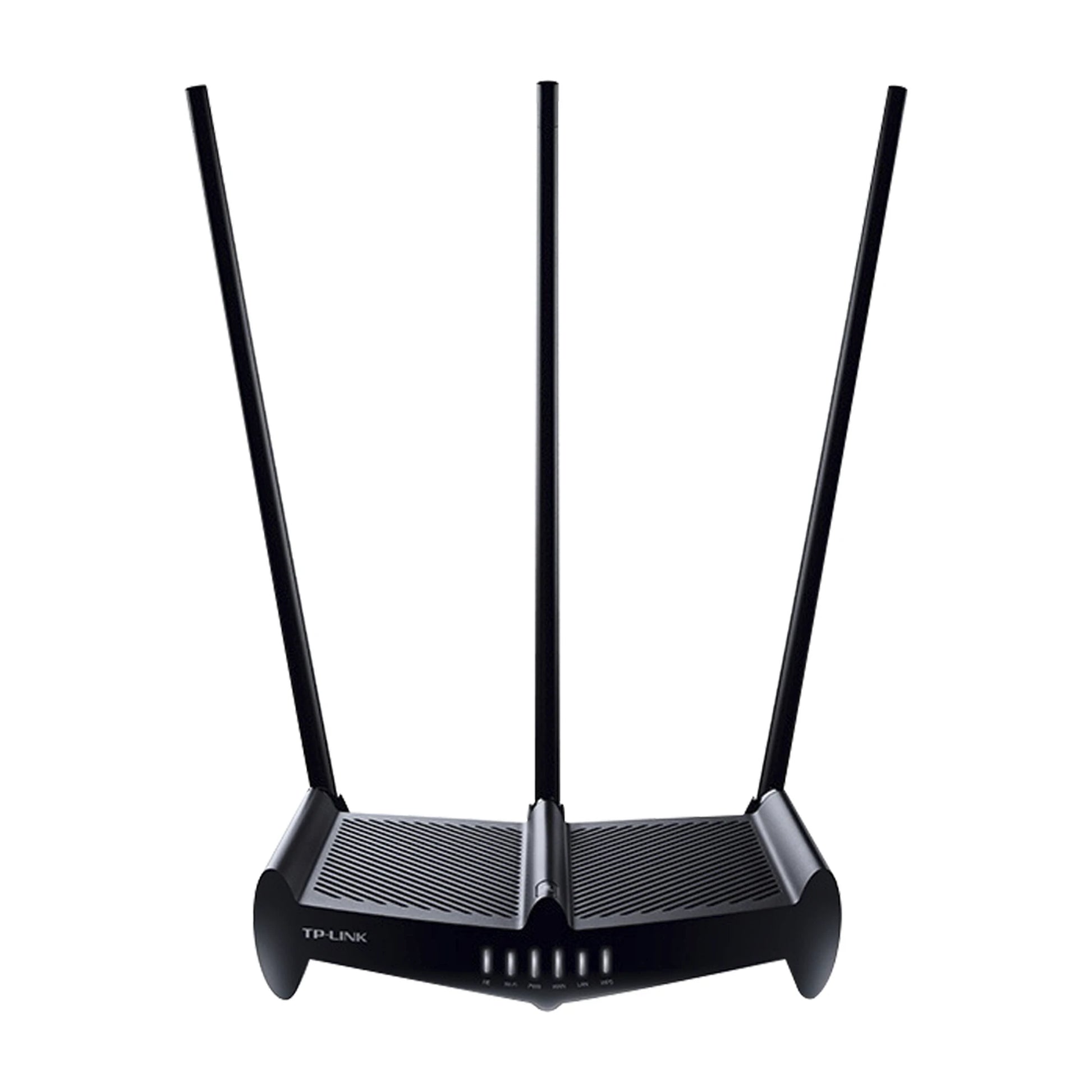 ROUTER INALÁMBRICO DE ALTA POTENCIA, 2.4 GHZ, 450 MBPS, 3 ANTENAS EXTERNAS OMNIDIRECCIONAL 9 DBI, 4 PUERTOS LAN 10/100 MBPS, 1 PUERTO WAN 10/100 MBPS, CONTROL DE ANCHO DE BANDA-Redes WiFi-TP-LINK-Bsai Seguridad & Controles