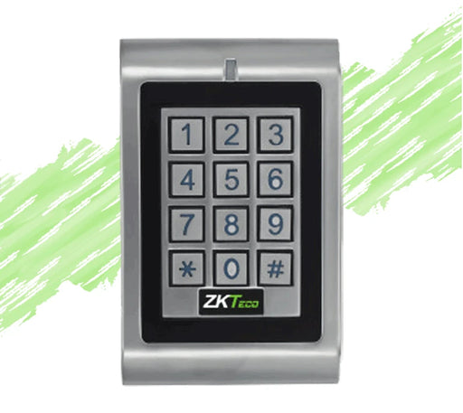 ZKTECO MKHID - TECLADO INDEPENDIENTE PARA CONTROL DE ACCESO / INTERIOR O EXTERIOR / 1000 CONTRASEÑAS O TARJETAS ID (125KHZ)-Teclados-ZKTECO-ZKT0750001-Bsai Seguridad & Controles