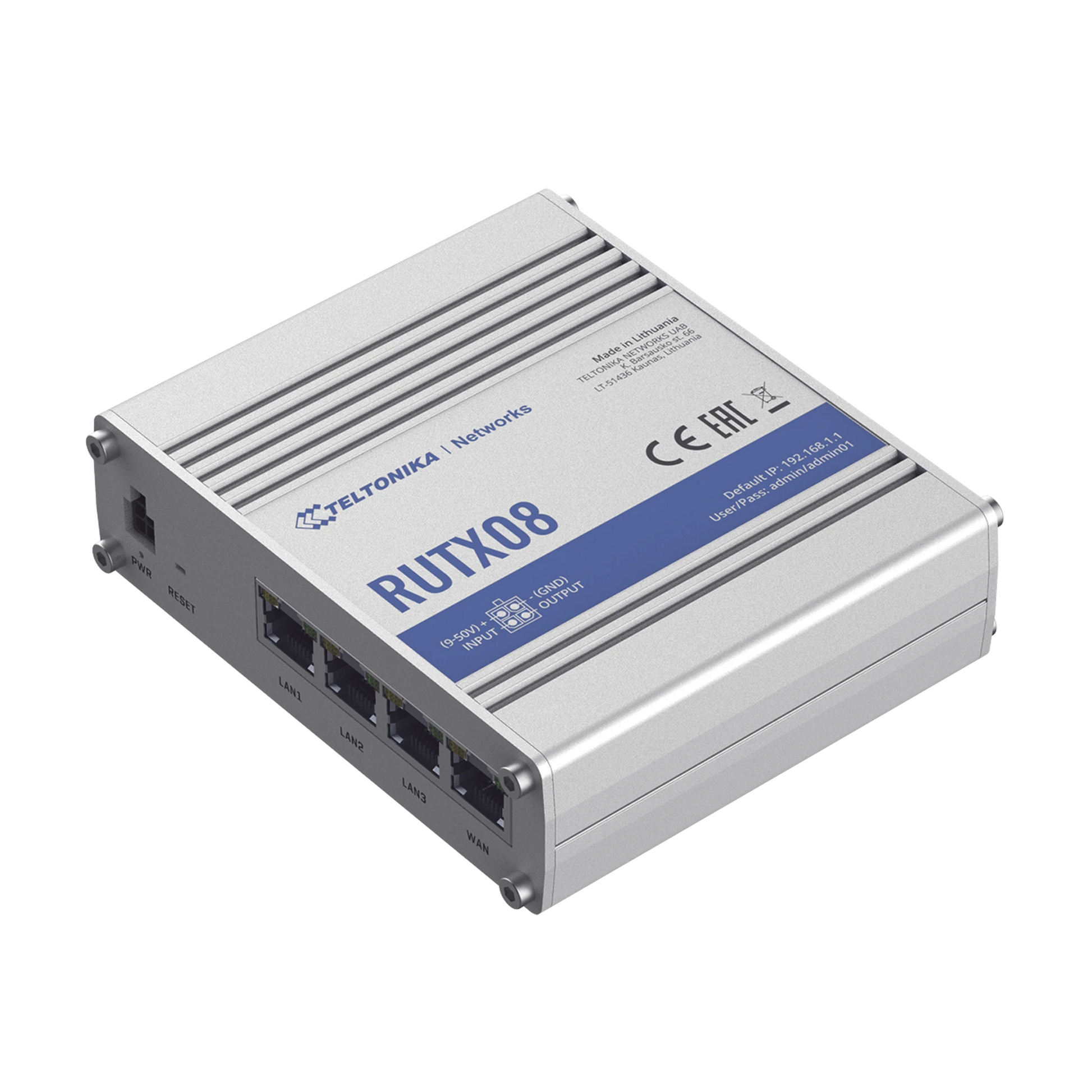 ROUTER INDUSTRIAL VPN, 3 PUERTOS 10/100/1000 GIGABIT-Networking-TELTONIKA-Bsai Seguridad & Controles