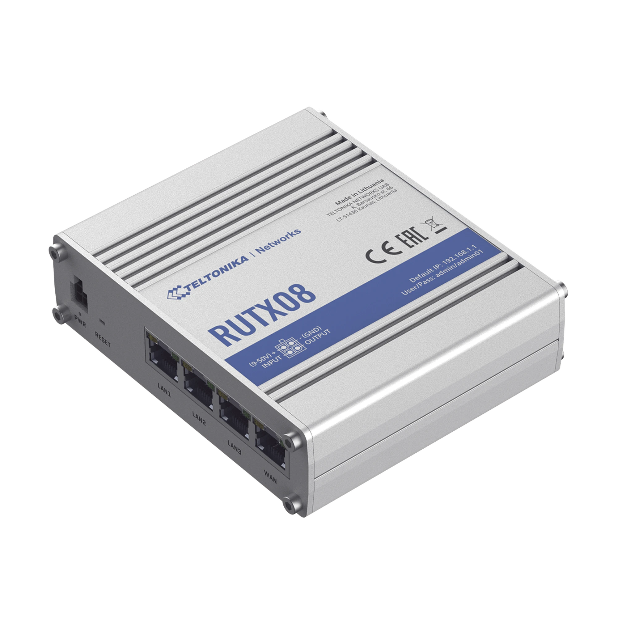 ROUTER INDUSTRIAL VPN, 3 PUERTOS 10/100/1000 GIGABIT-Networking-TELTONIKA-Bsai Seguridad & Controles