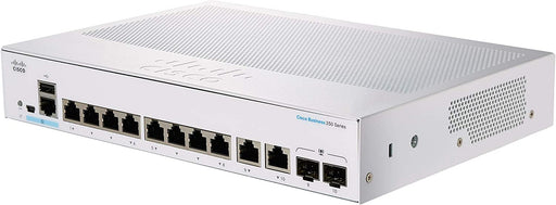 SWITCH CISCO BUSINESS CBS, 8 PUERTOS 10/100/1000 GIGABIT, ADMINISTRABLE, 2 PUERTOS GIGABIT ETHERNET COMBO-Switches PoE-CISCO-Bsai Seguridad & Controles