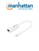 MANHATTAN 507585 ADAPTADOR DE USB TIPO C A RED GIGABIT USB SUPERSPEED 3.2 GENERACIÓN 1; 10/100/1000 MBPS GIGABIT ETHERNET-Accesorios y Cables USB-MANHATTAN-MAN0410001-Bsai Seguridad & Controles