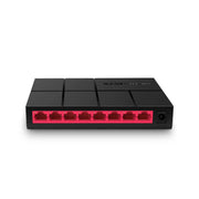 SWITCH NO ADMINISTRABLE PARA ESCRITORIO DE 8 PUERTOS 10/100/1000 MBPS-Switches-MERCUSYS-Bsai Seguridad & Controles