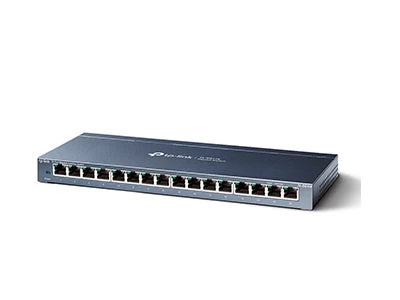 TP-LINK TL-SG116 -SWITCH GIGABIT NO ADMINISTRABLE DE 16 PUERTOS 10/100/1000 MBPS PARA ESCRITORIO-Switches-TP-LINK-Bsai Seguridad & Controles