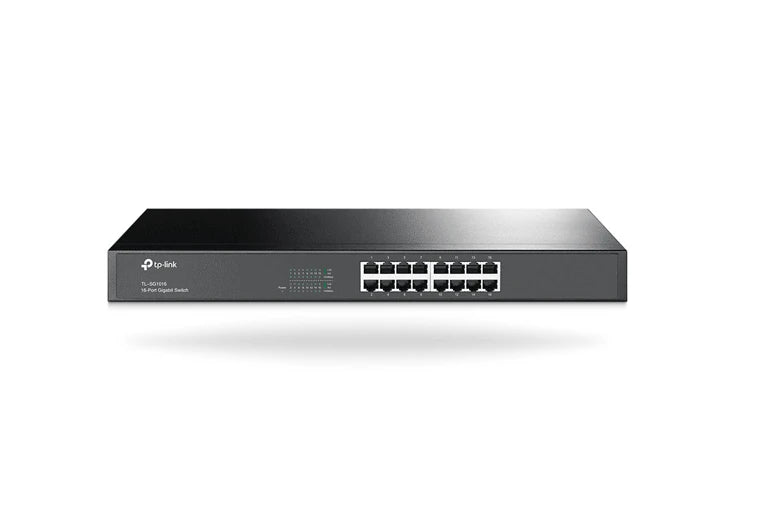 TP-LINK TL-SG1016 - SWITCH GIGABIT NO ADMINISTRABLE DE 16 PUERTOS 10/100/1000 MBPS PARA RACK-Switches-TP-LINK-Bsai Seguridad & Controles