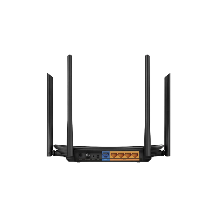 ROUTER INALÁMBRICO AC 1200 DOBLE BANDA 1 PUERTO WAN 10/100/1000 MBPS Y 4 PUERTOS LAN 10/100/1000 MBPS-Redes WiFi-TP-LINK-ARCHERC6-Bsai Seguridad & Controles