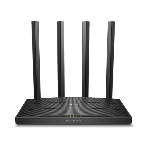 ROUTER INALÁMBRICO AC 1200 DOBLE BANDA 1 PUERTO WAN 10/100/1000 MBPS Y 4 PUERTOS LAN 10/100/1000 MBPS-Redes WiFi-TP-LINK-ARCHERC6-V3-Bsai Seguridad & Controles