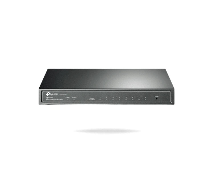TP-LINK TL-SG2008 - SMART JETSTREAM SWITCH ADMINISTRABLE 8 PUERTOS 10/100/1000 MBPS-Switches-TP-LINK-Bsai Seguridad & Controles