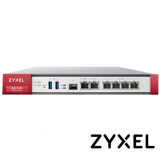 FIREWALL ZYXEL USGFLEX200BUN 4 PUERTOS LAN /DMZ RJ45 10/100/1000 MBPS + 1 PUERTO WAN RJ45 10/100/1000 MBPS + 1 PUERTO SFP 1000 MBPS + 2 PUERTO USB 3.0 + 1 PUERTO DB9 DE CONSOLA + 1 AÑO DE LICENCIAMIENTO ADMINISTRABLE CON NEBULA-Redes WiFi-ZYXEL-USGFLEX200BUN-Bsai Seguridad & Controles