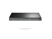 TP-LINK TL-SG3452P - SWITCH L2+ OMADA POE+ , 48 PUERTOS POE+ 10/100/1000 MBPS , 4 PUERTOS SFP 1G , 2 PUERTOS CONSOLA (RJ45 Y MICROUSB) , ADMINISTRACIÓN CENTRALIZADA OMADA O STAND-ALONE , MULTICAST IGMP , CALIDAD DE SERVICIO , PRESUPUESTO POE 384W-Switches POE-TP-LINK-Bsai Seguridad & Controles
