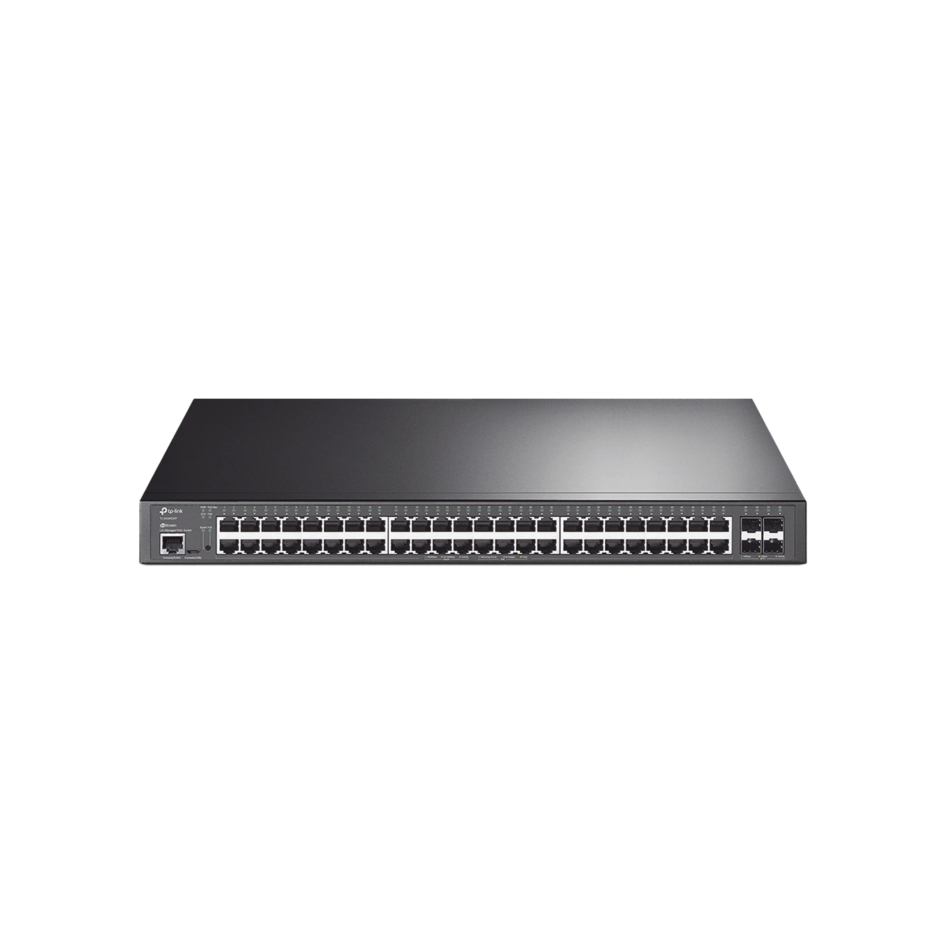 SWITCH POE+ JETSTREAM SDN ADMINISTRABLE 48 PUERTOS 10/100/1000 MBPS + 4 PUERTOS SFP, 48 PUERTOS POE+, 384W, ADMINISTRACIÓN CENTRALIZADA OMADA SDN-Networking-TP-LINK-Bsai Seguridad & Controles