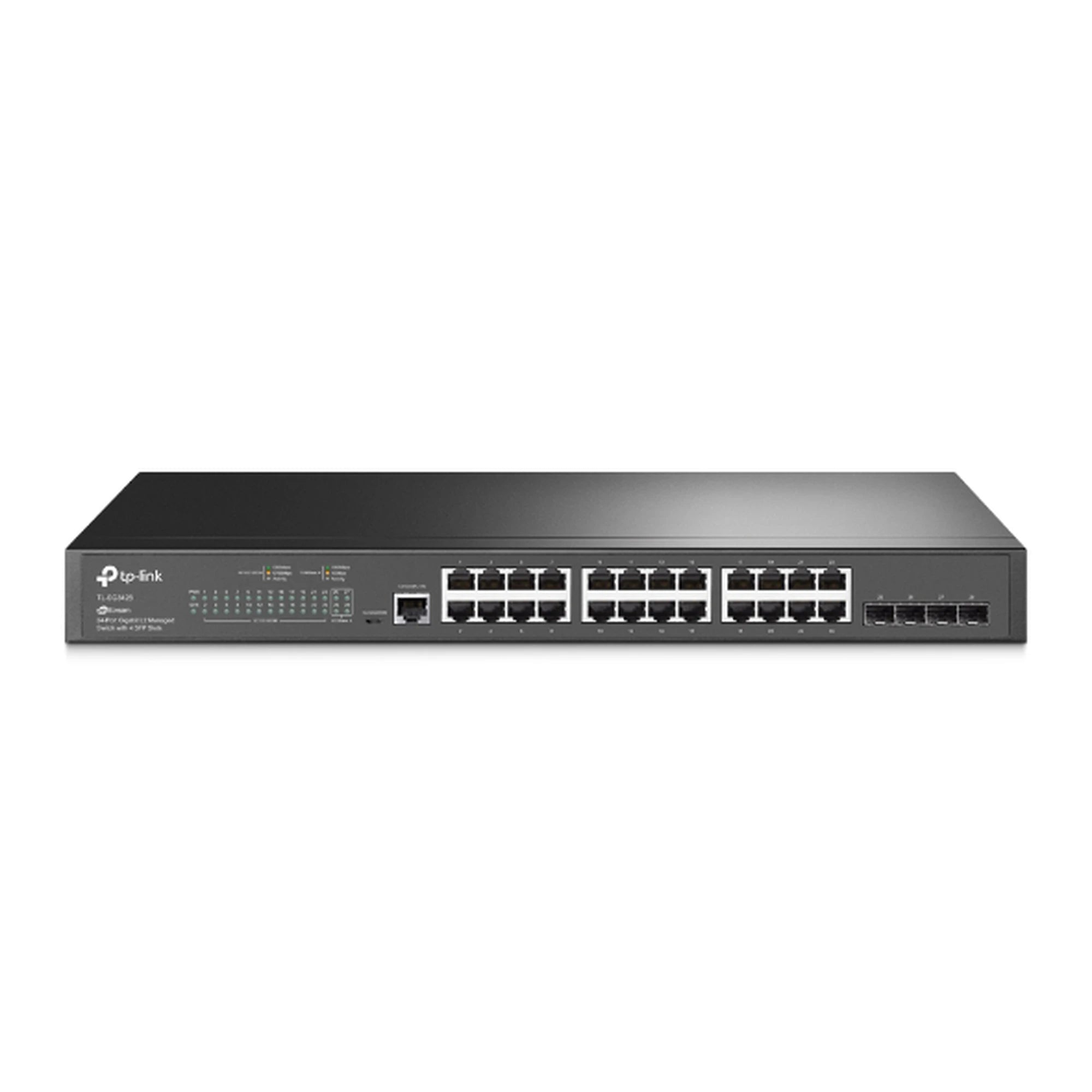 SWITCH JETSTREAM SDN ADMINISTRABLE 24 PUERTOS 10/100/1000 MBPS + 4 PUERTOS SFP, ADMINISTRACIÓN CENTRALIZADA OMADA SDN-Switches-TP-LINK-Bsai Seguridad & Controles