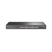 SWITCH JETSTREAM SDN ADMINISTRABLE 24 PUERTOS 10/100/1000 MBPS + 4 PUERTOS SFP+, ADMINISTRACIÓN CENTRALIZADA OMADA SDN-Switches-TP-LINK-Bsai Seguridad & Controles