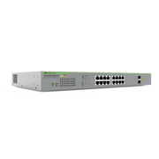 SWITCH POE+ GIGABIT WEBSMART DE 16 PUERTOS 10/100/1000 MBPS (2 X COMBO) + 2 PUERTOS GIGABIT SFP (COMBO), 185 W-Networking-ALLIED TELESIS-Bsai Seguridad & Controles