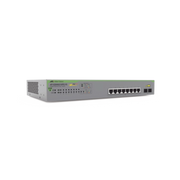 SWITCH POE+ GIGABIT WEBSMART DE 10 PUERTOS 10/100/1000 MBPS (2 X COMBO) + 2 PUERTOS GIGABIT SFP (COMBO), 75 W-Switches-ALLIED TELESIS-Bsai Seguridad & Controles