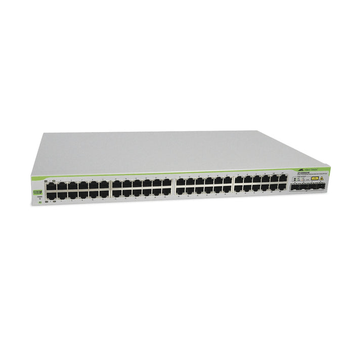 SWITCH GIGABIT WEBSMART DE 48 PUERTOS 10/100/1000 MBPS (4 X COMBO) + 4 PUERTOS GIGABIT SFP COMBO-Switches-ALLIED TELESIS-AT-GS950/48-10-Bsai Seguridad & Controles