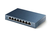 TP-LINK TL-SG108 - SWITCH GIGABIT NO ADMINISTRABLE DE 8 PUERTOS 10/100/1000 MBPS.-Switches-TP-LINK-Bsai Seguridad & Controles