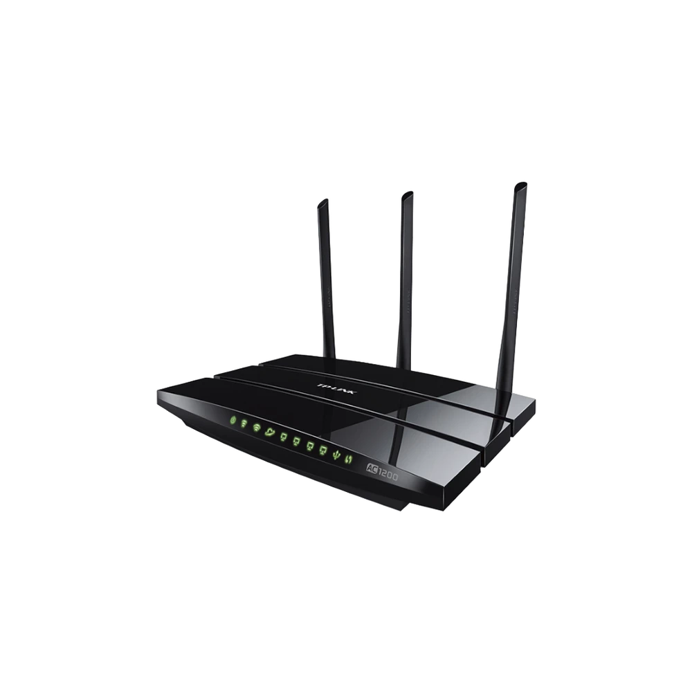 ROUTER INALÁMBRICO AC 1200 DOBLE BANDA 1 PUERTO WAN 10/100/1000 MBPS Y 4 PUERTOS LAN 10/100/1000 MBPS, 1 PUERTO USB 2.0-Redes WiFi-TP-LINK-Bsai Seguridad & Controles