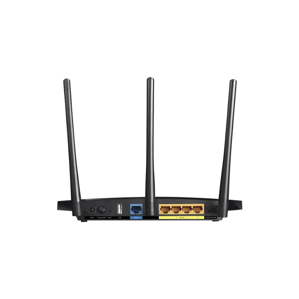 ROUTER INALÁMBRICO AC 1200 DOBLE BANDA 1 PUERTO WAN 10/100/1000 MBPS Y 4 PUERTOS LAN 10/100/1000 MBPS, 1 PUERTO USB 2.0-Redes WiFi-TP-LINK-Bsai Seguridad & Controles