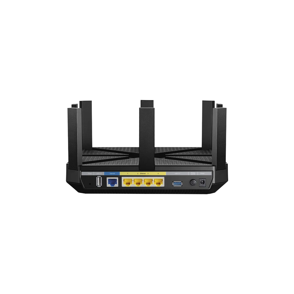 ROUTER INALÁMBRICO AC 5334 DOBLE BANDA 1 PUERTO WAN 10/100/1000 MBPS Y 4 PUERTOS LAN 10/100/1000 MBPS, 1 PUERTO USB 3.0 Y 1 PUERTO USB 2.0, 8 ANTENAS INTEGRADAS-Redes WiFi-TP-LINK-Bsai Seguridad & Controles