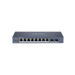 SWITCH ADMINISTRABLE DE 8 PUERTOS POE+ (HASTA 250 M), 10/100/1000 MBPS, 2 PUERTOS SFP, 110 WATTS, CONFIGURACIÓN REMOTA DESDE HIK-PROCONNECT-Inyectores PoE-HIKVISION-DS-3E1510P-SI-Bsai Seguridad & Controles