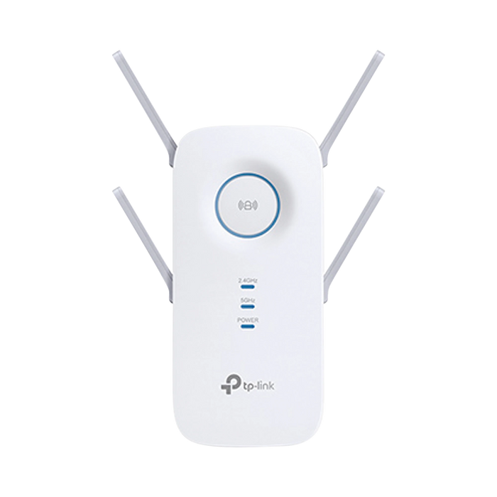 REPETIDOR / EXTENSOR DE COBERTURA WIFI AC, 2600 MBPS, DOBLE BANDA 2.4 GHZ Y 5 GHZ, CON 1 PUERTO 10/100/1000 MBPS, 4 ANTENAS EXTERNAS-Redes WiFi-TP-LINK-RE650-Bsai Seguridad & Controles