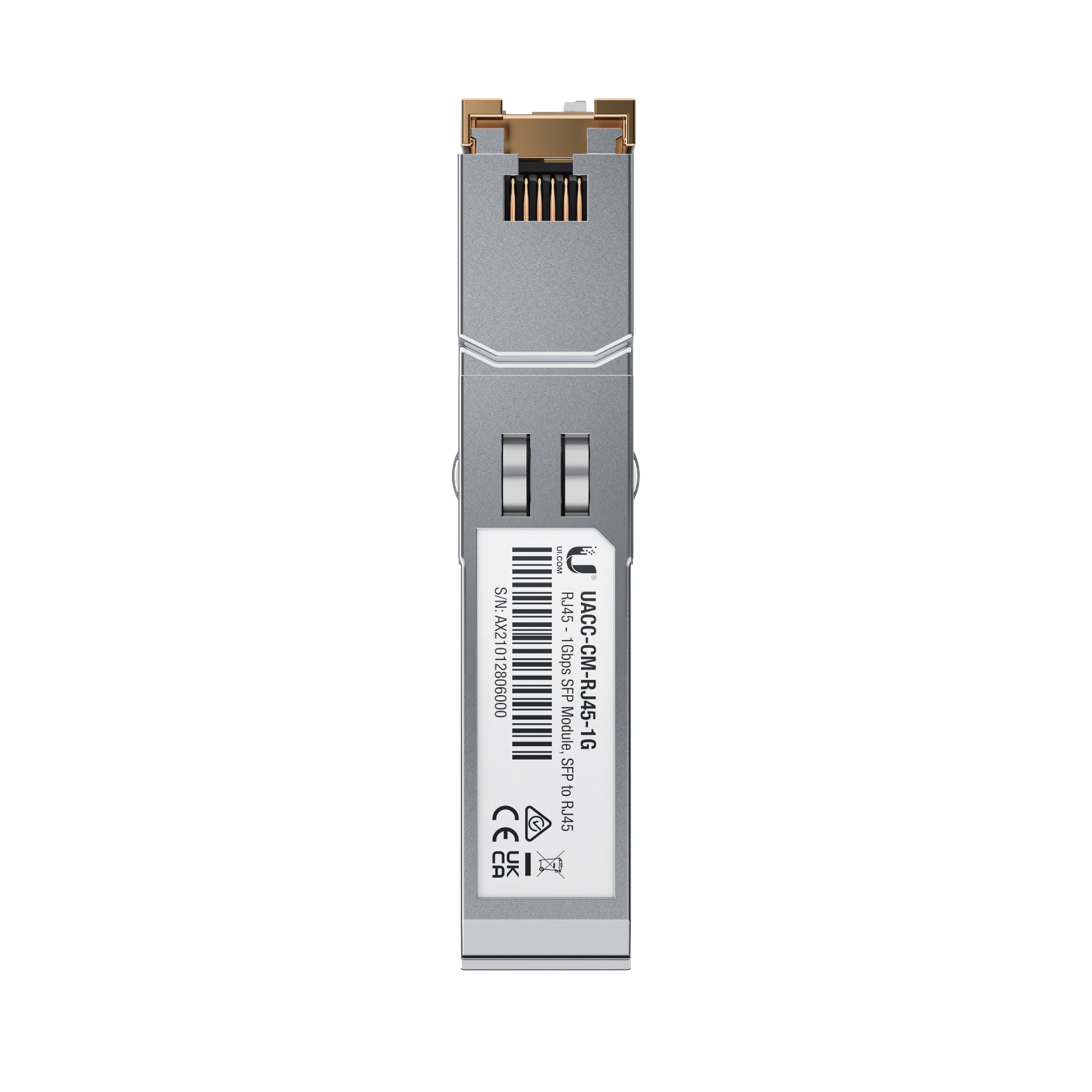UFIBER MÓDULO ETHERNET RJ45 A SFP 10/100/1000 MBPS, DISTANCIA HASTA 100 M-Networking-UBIQUITI-Bsai Seguridad & Controles