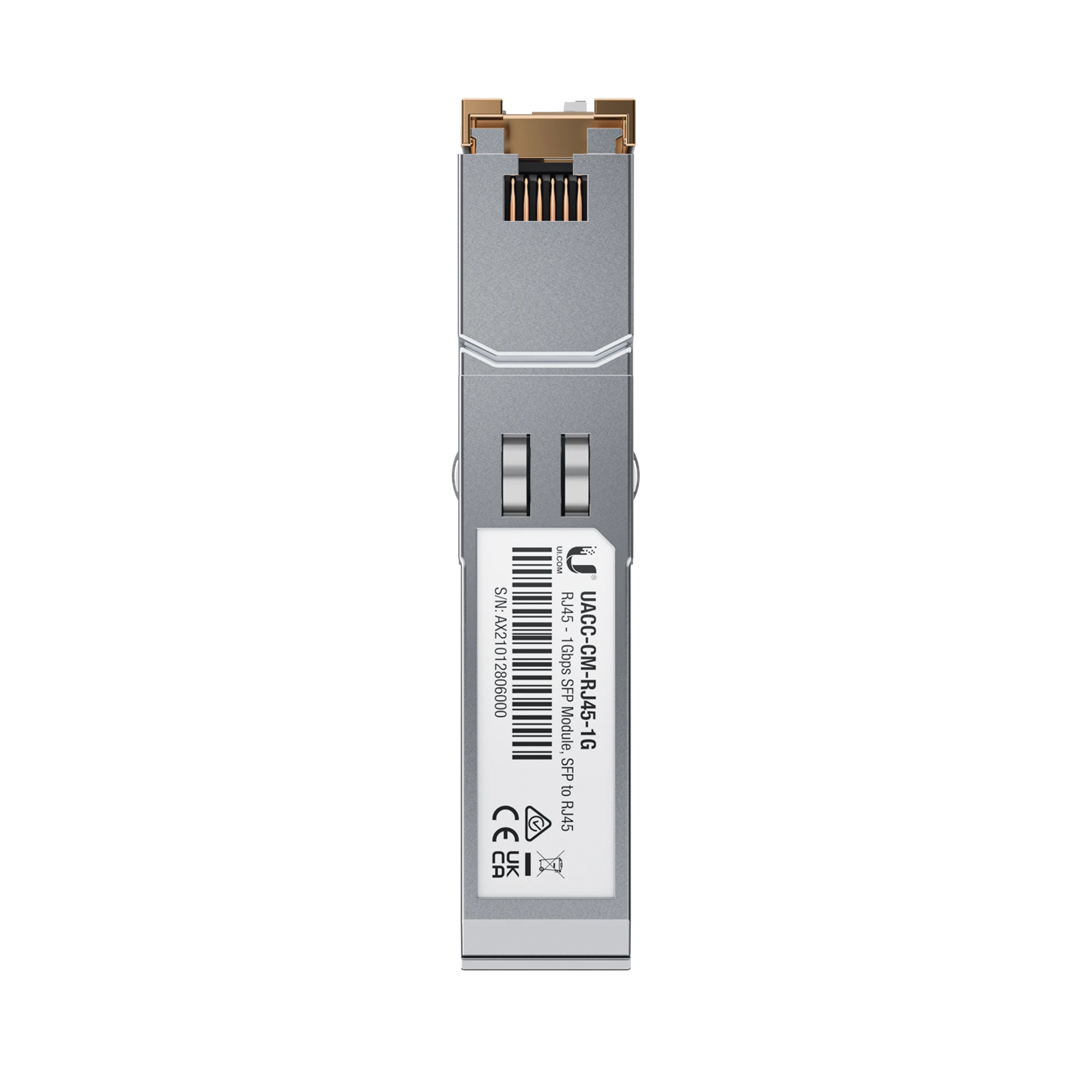 UFIBER MÓDULO ETHERNET RJ45 A SFP 10/100/1000 MBPS, DISTANCIA HASTA 100 M-Networking-UBIQUITI-Bsai Seguridad & Controles