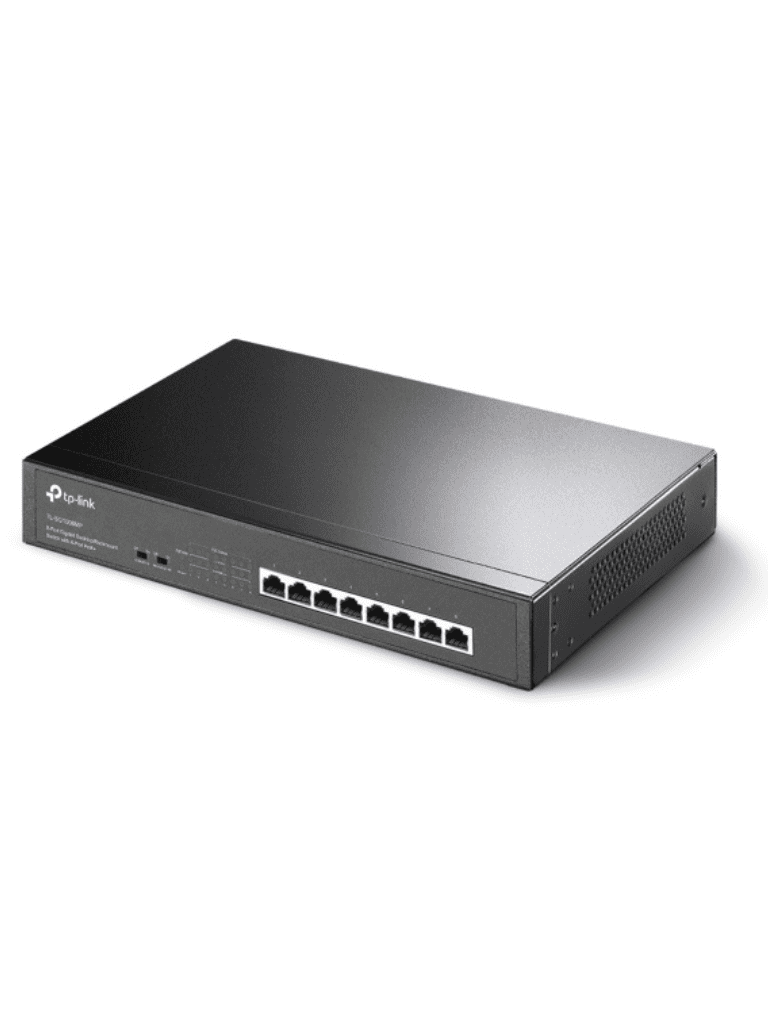 TP-LINK TL-SG1008MP - SWITCH GIGABIT POE+ NO ADMINISTRABLE DE 8 PUERTOS 10/100/1000 MBPS, PARA ESCRITORIO-Switches POE-TP-LINK-Bsai Seguridad & Controles
