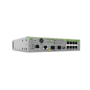 SWITCH GIGABIT L3, 8X 10/100/1000-T POE+, 1X 10/100/1000-T POE-IN, 2X SFP, 1X PSU, POE PASS-THROUGH-Networking-ALLIED TELESIS-Bsai Seguridad & Controles