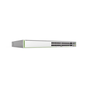 (GS980MX / 28) SWITCH STACK L3, 24 PUERTOS 10/100/1000-T, 4 PUERTOS SFP+ 10G, FUENTE DE PODER FIJA-Switches-ALLIED TELESIS-Bsai Seguridad & Controles