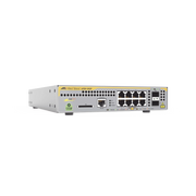 SWITCH POE+ ADMINISTRABLE CAPA 3 D/8 PTOS 10/100/1000 + 2 SFP INCLUYE MONTAJE AT-RKMT-J14-Switches-ALLIED TELESIS-Bsai Seguridad & Controles