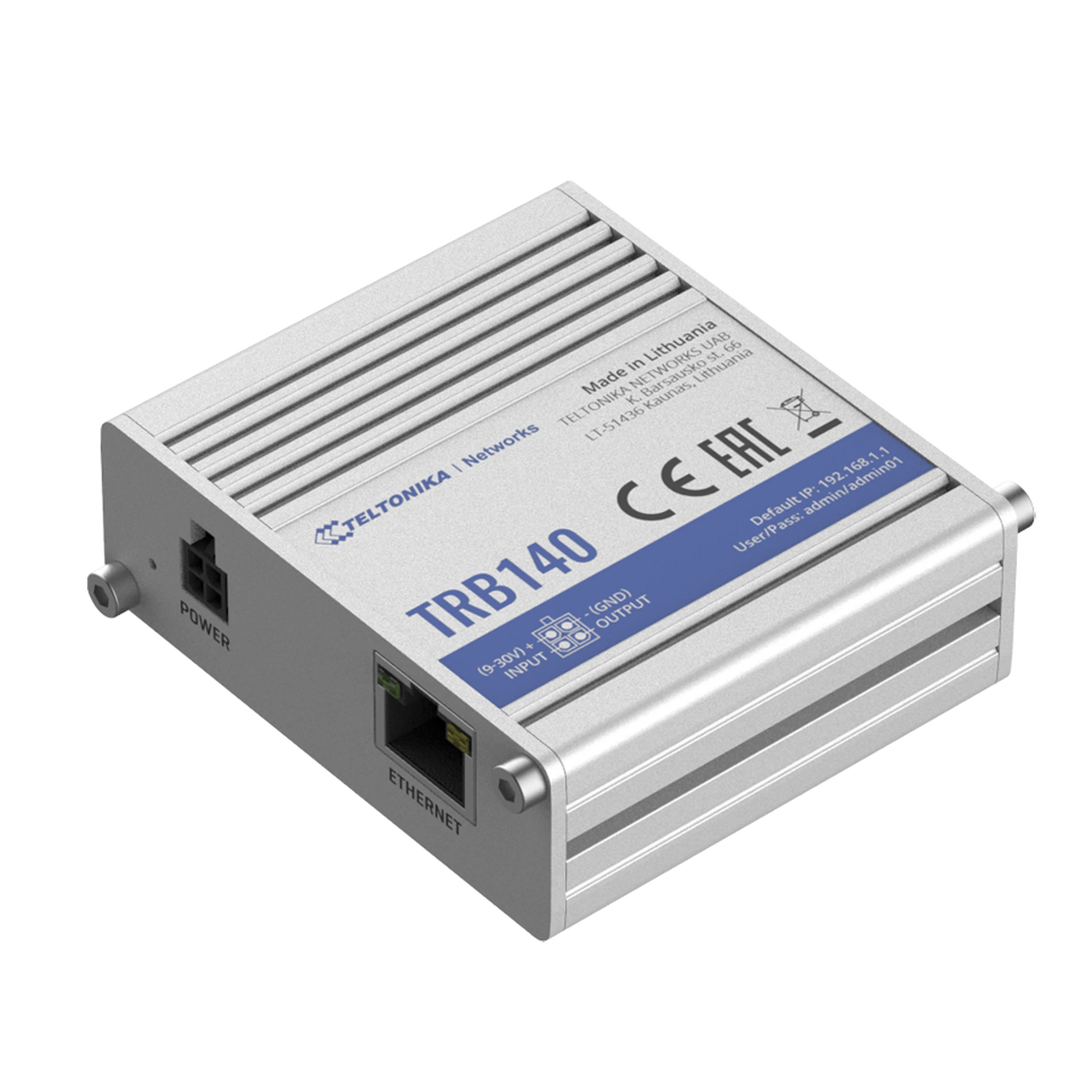 ROUTER INDUSTRIAL LTE 4G, CON 1 PUERTO ETHERNET 10/100/1000MBPS GIGABIT-Networking-TELTONIKA-Bsai Seguridad & Controles