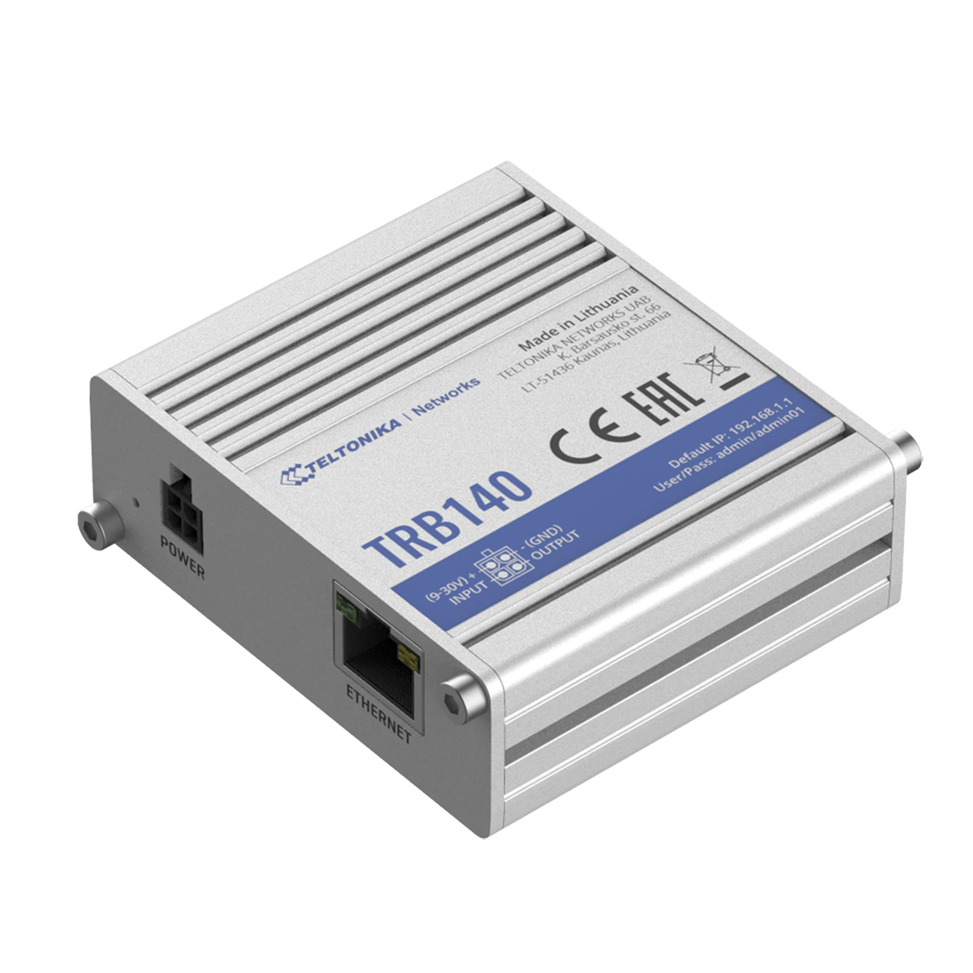 ROUTER INDUSTRIAL LTE 4G, CON 1 PUERTO ETHERNET 10/100/1000MBPS GIGABIT-Networking-TELTONIKA-Bsai Seguridad & Controles