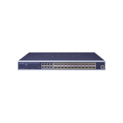 SWITCH ADMINISTRABLE CAPA 2 CON FUENTE DE ALIMENTACIÓN REDUNDANTE, 24 PUERTOS SFP GIGABIT 100/1000X, 8 PUERTOS COMBO RJ45 GIGABIT.-Switches-PLANET-Bsai Seguridad & Controles