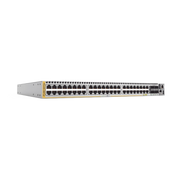 SWITCH MULTIGIGABIT DE CAPA 3 APILABLE 48 PUERTOS RJ45 1G/2.5G/5G/10G, 4 PUERTOS QSFP+/QSFP28 40G/100G-Networking-ALLIED TELESIS-Bsai Seguridad & Controles
